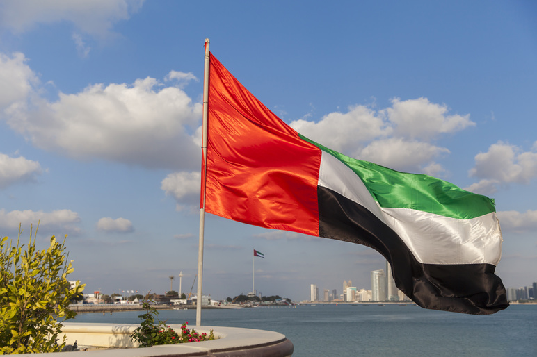 UAE flag shutterstock 376285003