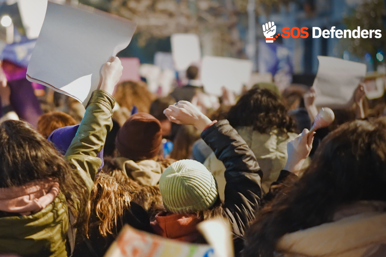 SOS Defenders Press release banner