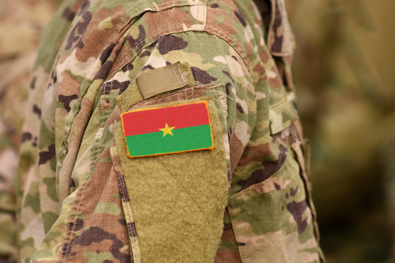 Burkina Faso military shutterstock 1229149570