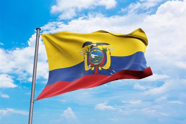 Bandera Ecuador